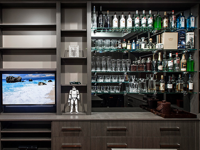 Custom designed bar