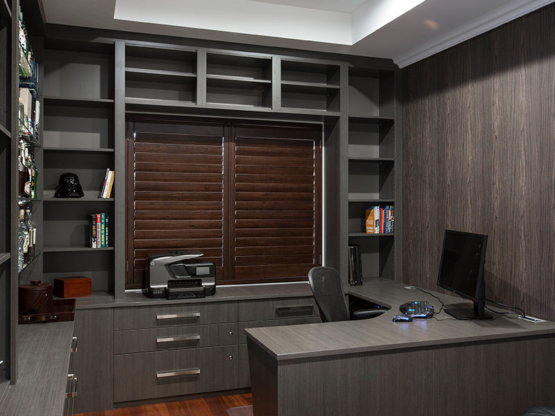 Custom Designed Home Offices and Study Nooks